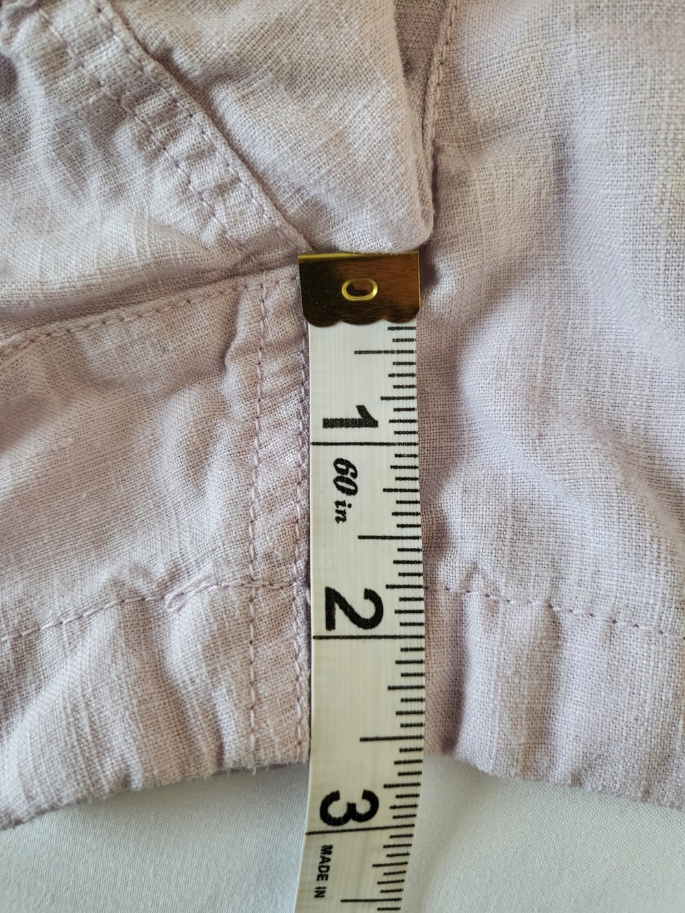 Lot Of 2 J Crew Linen Blend Pull On Shorts Drawstring Pastel XS - Picture 10 of 12